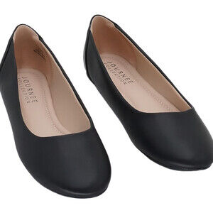 Journee Collection Womens Kavn Medium Black Size 10M